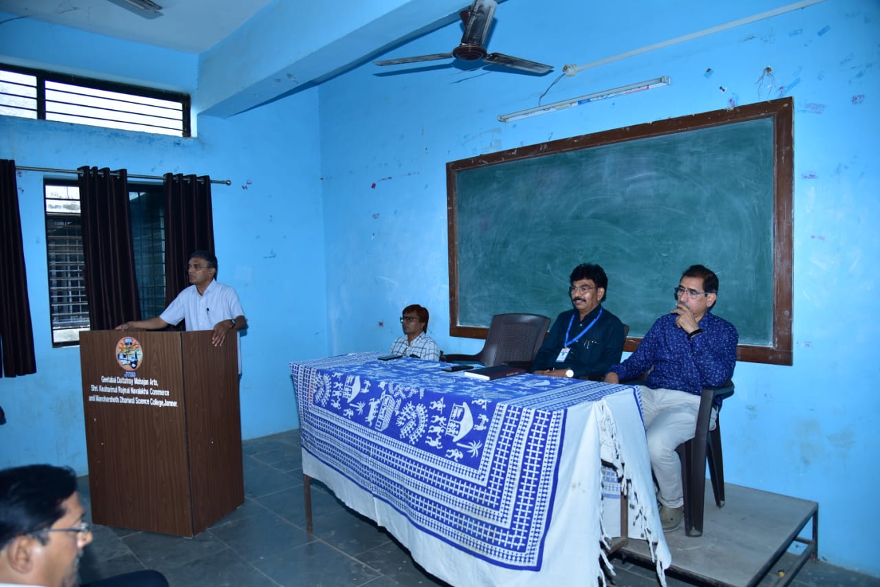 First General staff meeting with Junior College, Senior College, non teaching staff members in Conference hall.